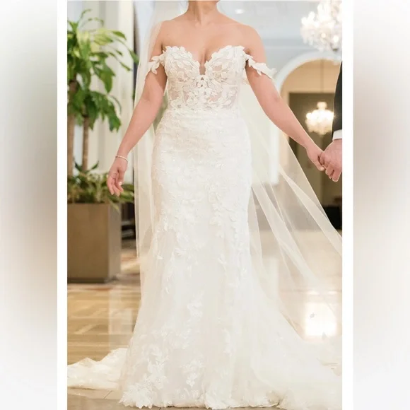 Badgley Mischka bride Etta dress - Picture 3 of 9